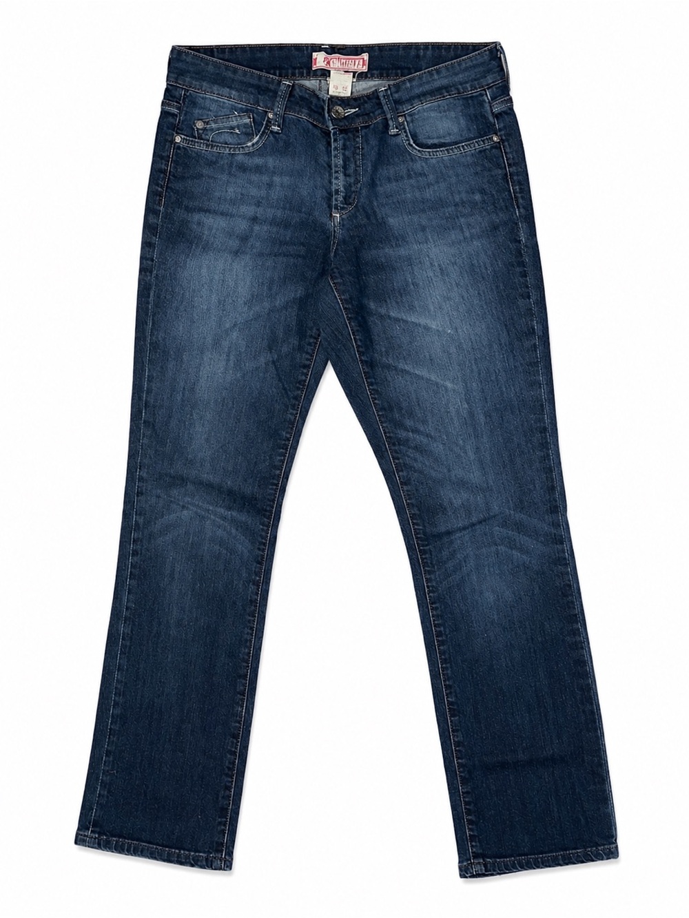 H&M & Original Dark Wash Straight Leg Jeans 30/32 Y2K Whiskered Denim
